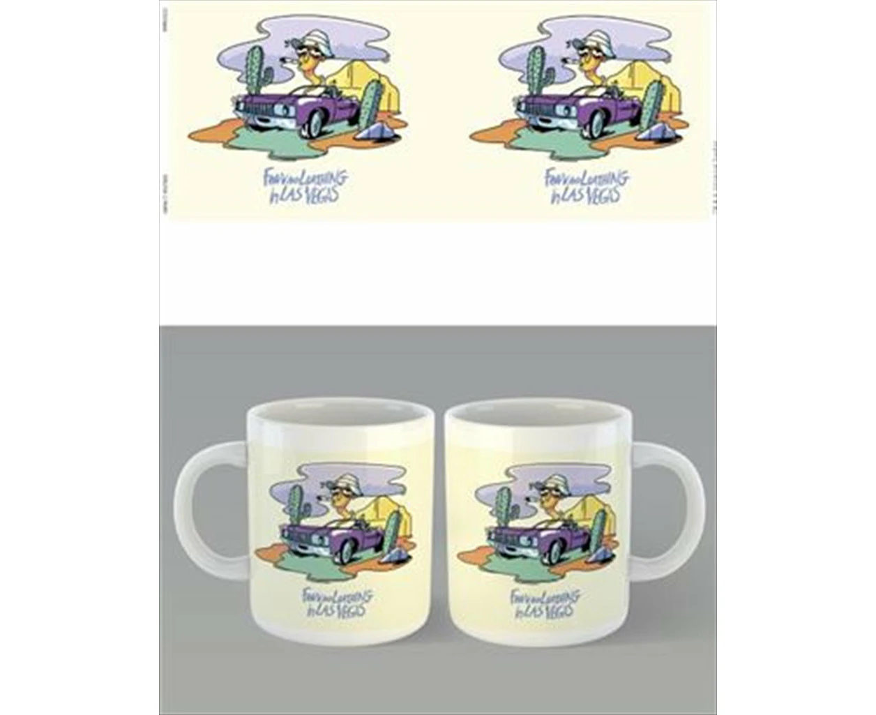 Fear And Loathing Comic Mug