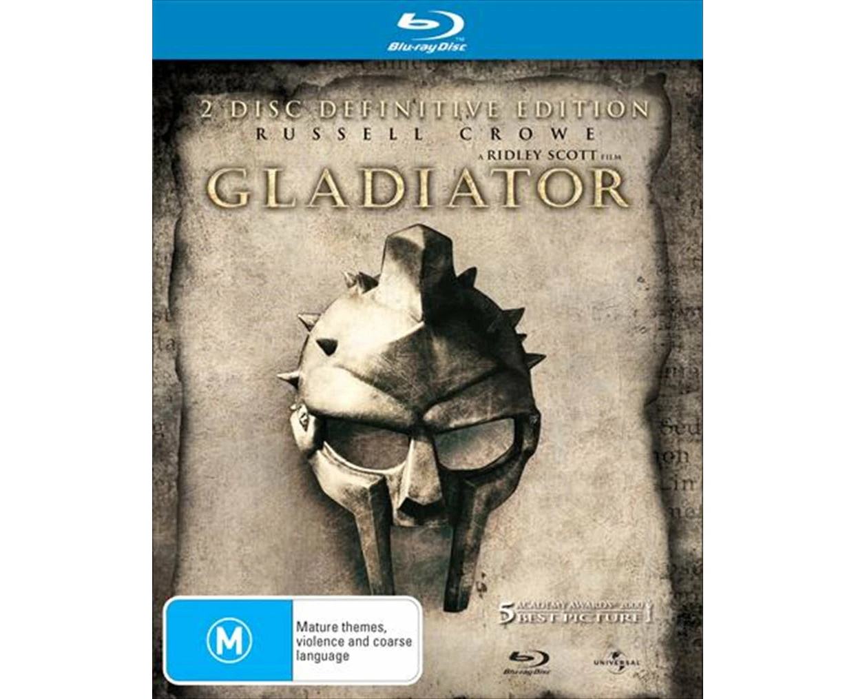 Gladiator Definitive Edition Blu Ray