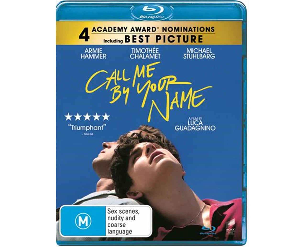 Call Me By Your Name Blu Ray