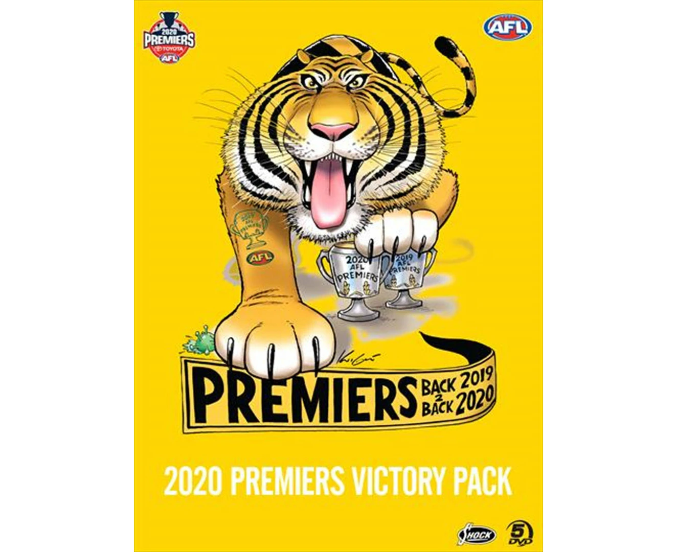 Afl 2020 Premiers Victory Pack Dvd