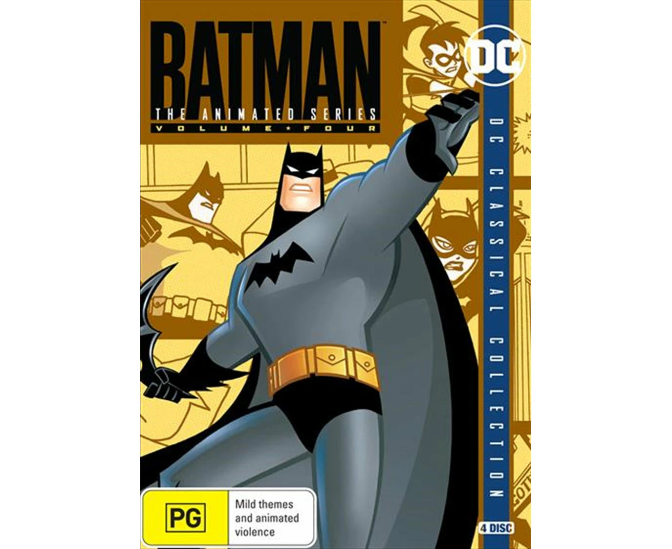 Batman The Animated Series Vol 4 Dvd