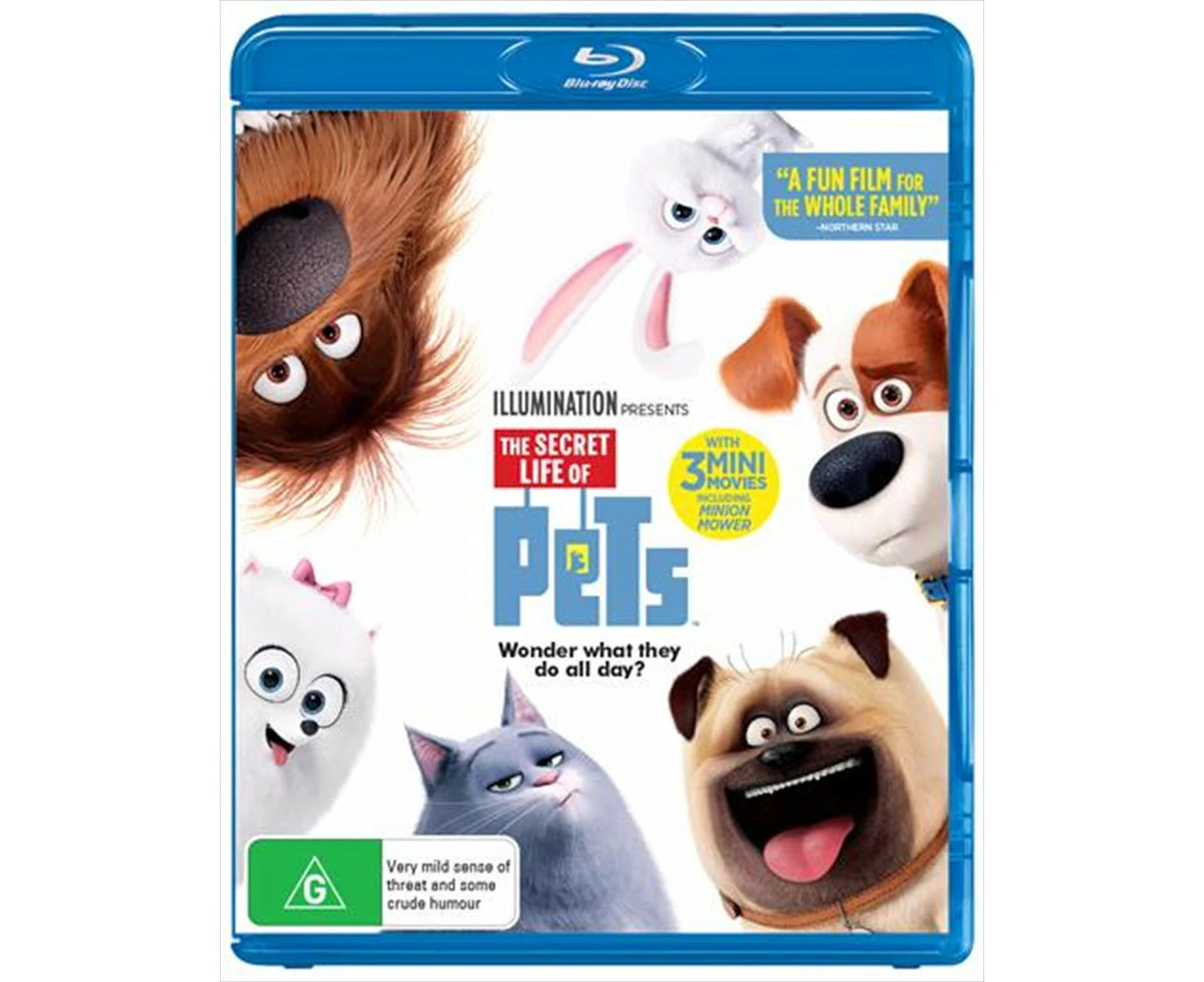 Secret Life Of Pets, The Blu Ray