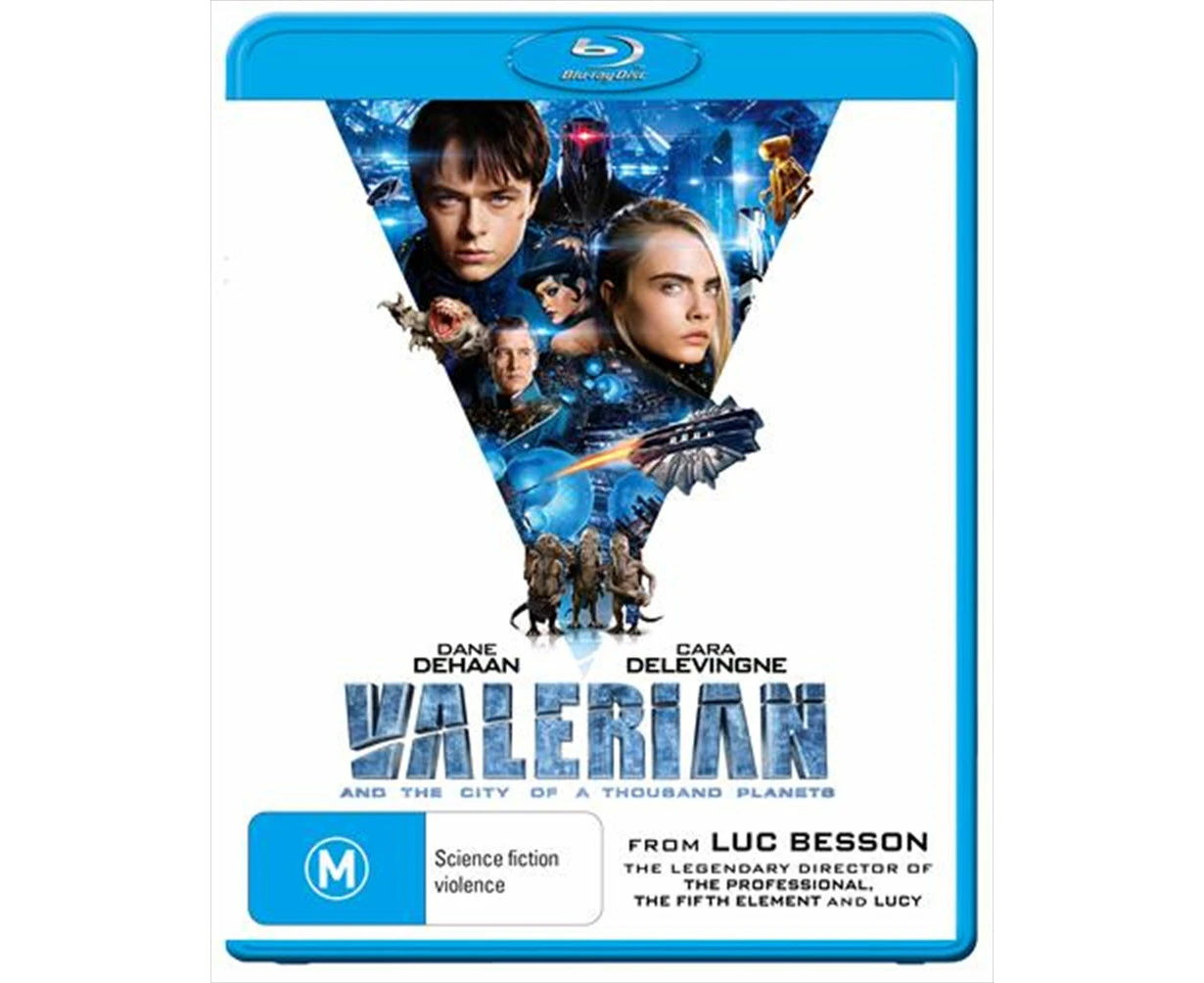 Valerian And The City Of A Thousand Planets Blu Ray