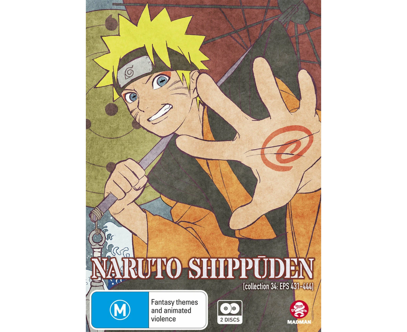 Naruto Shippuden Collection 34 Eps 431 444 Dvd