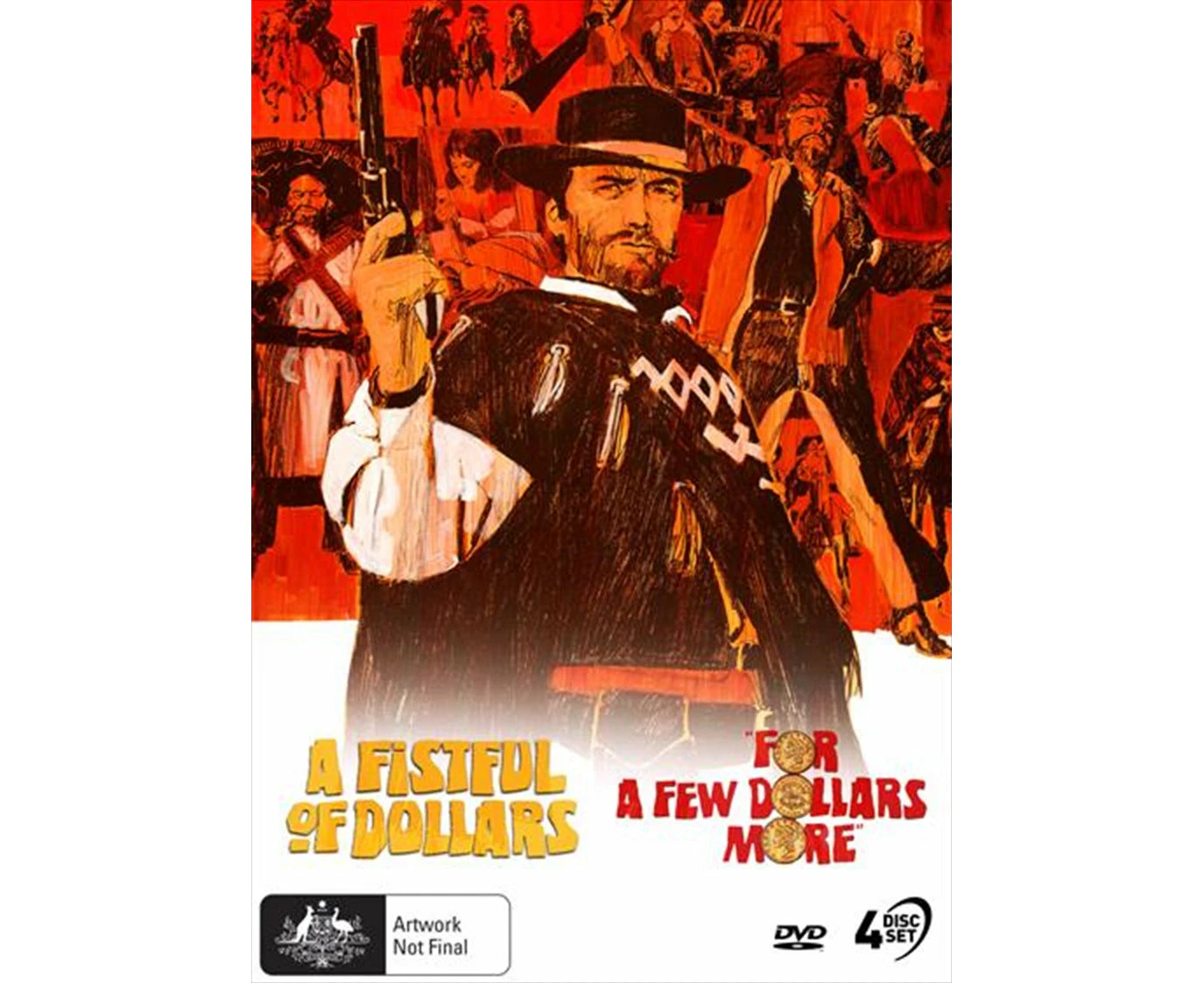 A Fistful Of Dollars / For A Few Dollars More Dvd