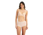 Womens Jockey Parisienne Bamboo Full Brief Underwear Nude