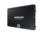 Samsung 870 EVO 1TB 2.5' SATA III 6GB/s SSD 560R/530W MB/s 98K/88K IOPS 600TBW AES 256-bit Encryption 5yrs Wty