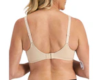 Women Playtex Ultimate Contour Wirefree Bra - Almond Elastane/Nylon