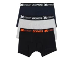 3 x Mens Bonds X-Temp Trunks Multi Comfort Ultimate Everyday Fit Underwear Cotton/Elastane