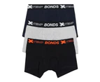 3 x Mens Bonds X-Temp Trunks Multi Comfort Ultimate Everyday Fit Underwear Cotton/Elastane