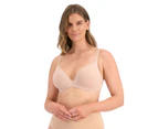 Women Berlei Barely There Cotton Rich Contour Nude Bra Cotton/Elastane