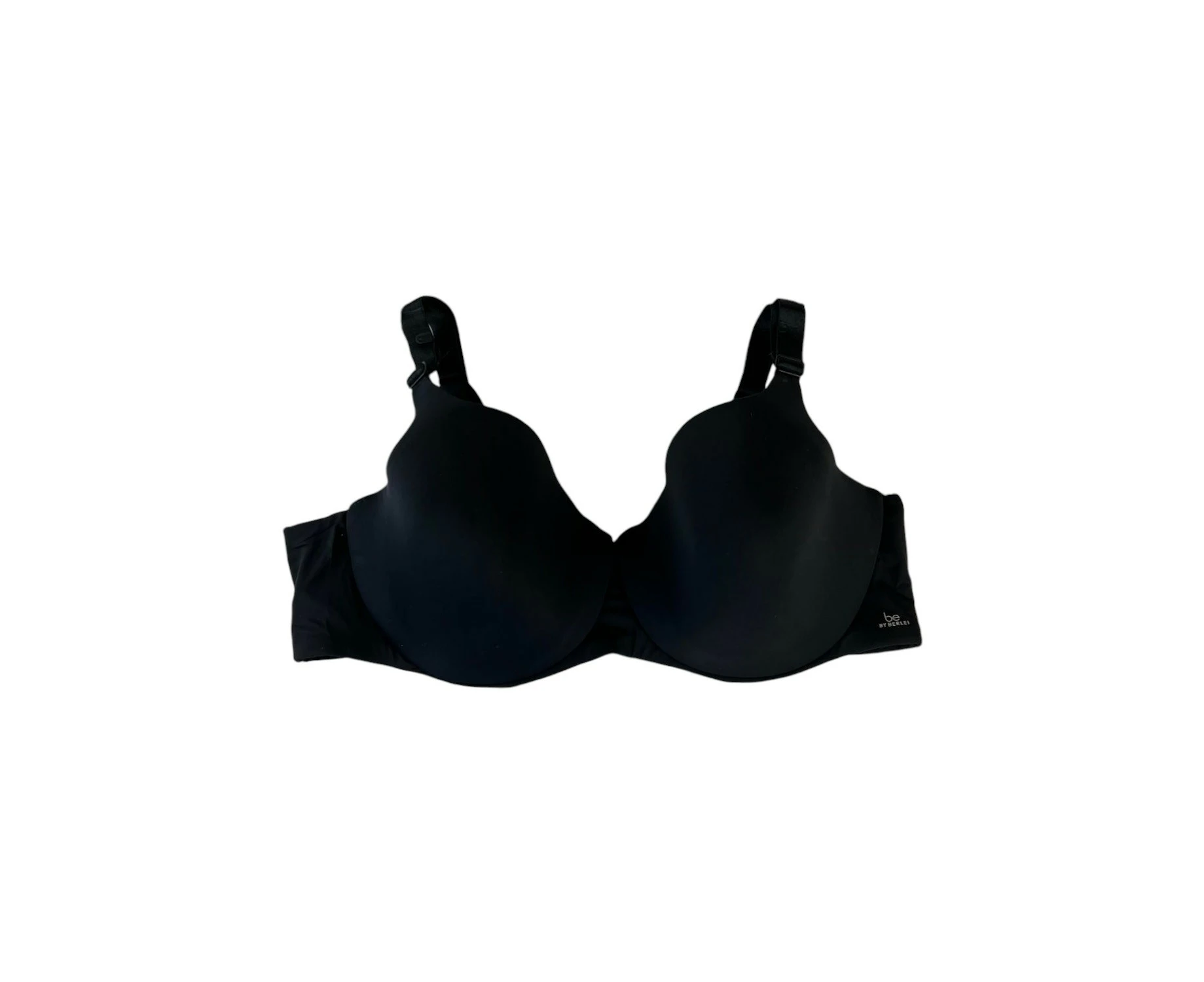 Be By Berlei Womens Contour Back Smoothing Black Bra Elastane/Nylon