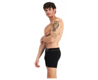 3 x Bonds Mens Originals Seamless Trunks Black Underwear