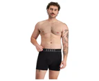 3 x Bonds Mens Originals Seamless Trunks Black Underwear