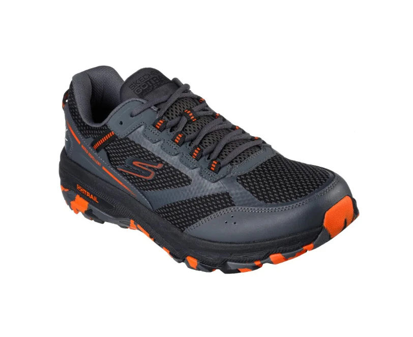 Mens Skechers Gorun Trail Altitude - Marble Rock Charcoal/Orange Athletic Shoes