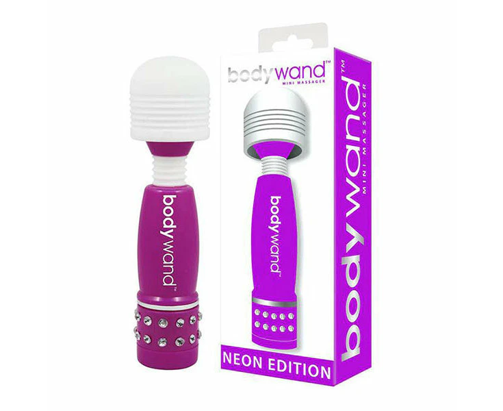 Bodywand Mini Massager Wand Neon Edition - Neon Purple