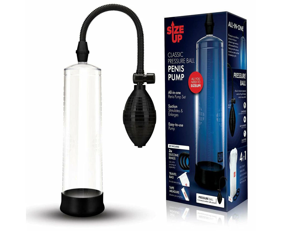 Size Up Classic Ball Penis Pump-(su300)