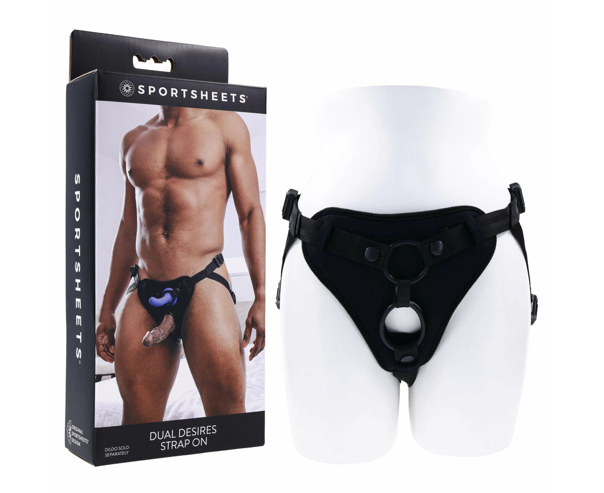 SPORTSHEETS Dual Desires Strap On-(ss31003)