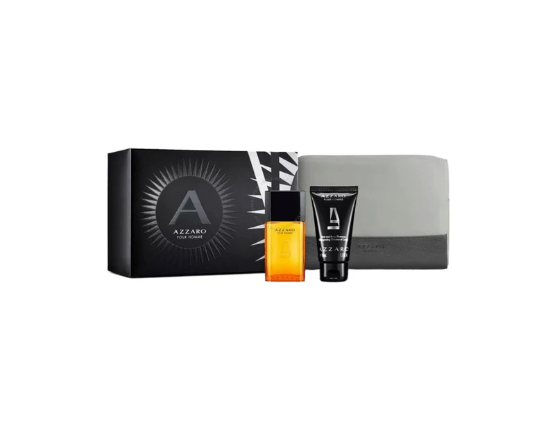 Azzaro Pour Homme 3 Piece 30ml Eau de Toilette