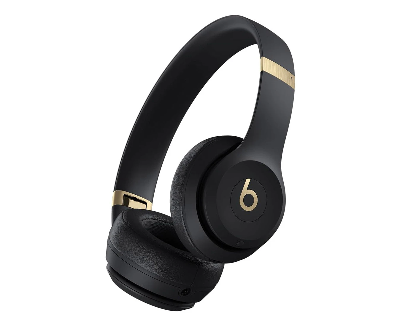 Beats Solo 4 Wireless On-Ear Headphones - Black & Gold