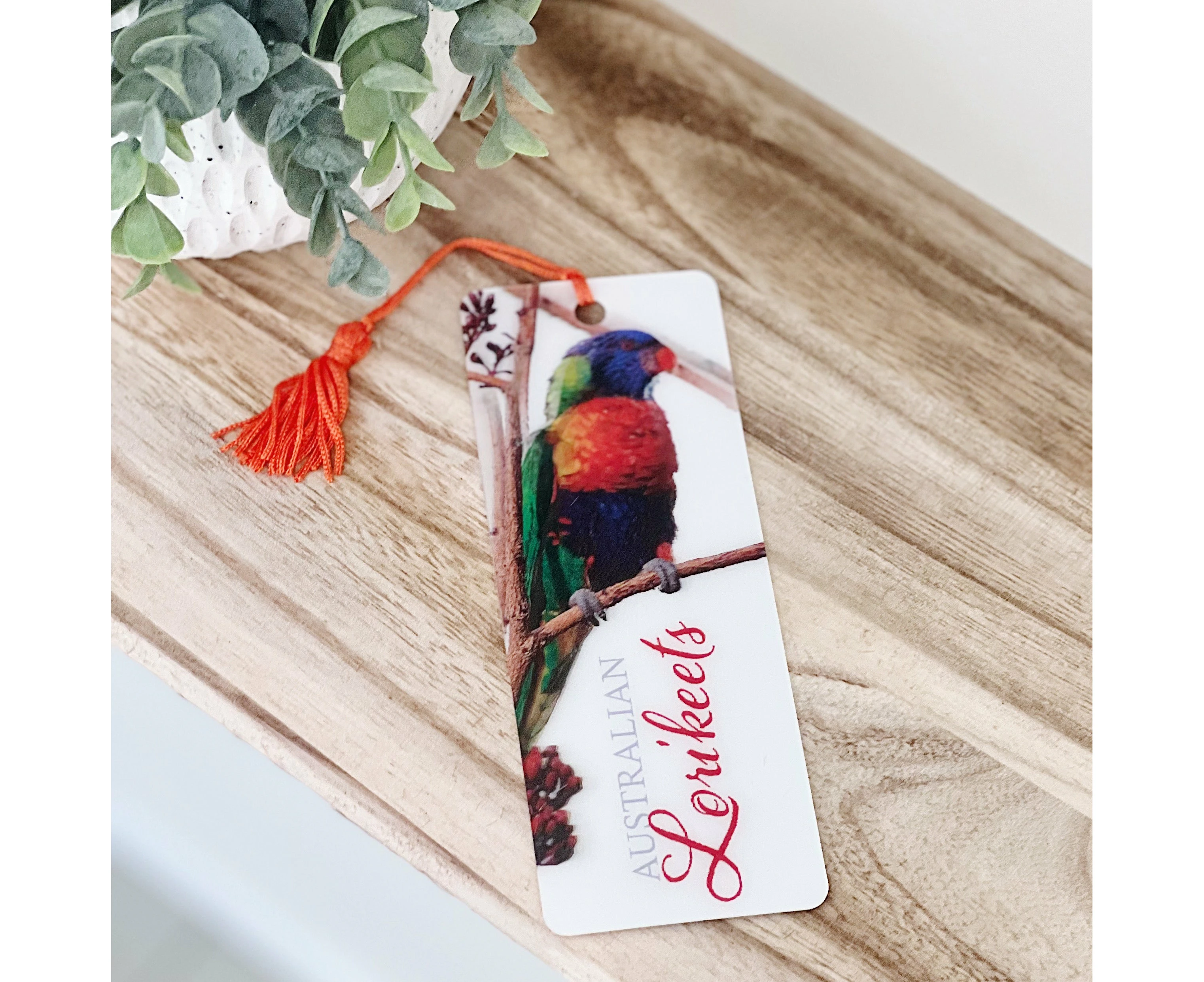 3D Australian Bird Bookmarks - Lorrikeet