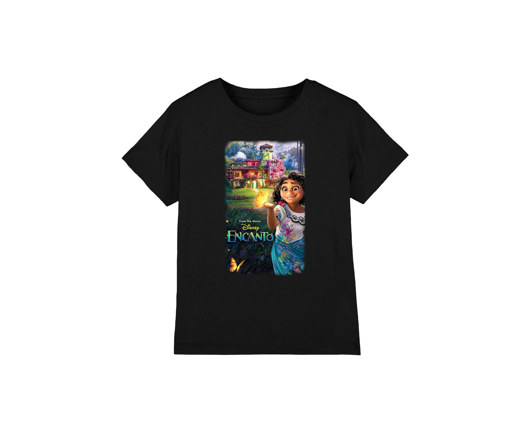 Encanto Childrens/Kids Movie Poster T-Shirt (Black) - TV4478