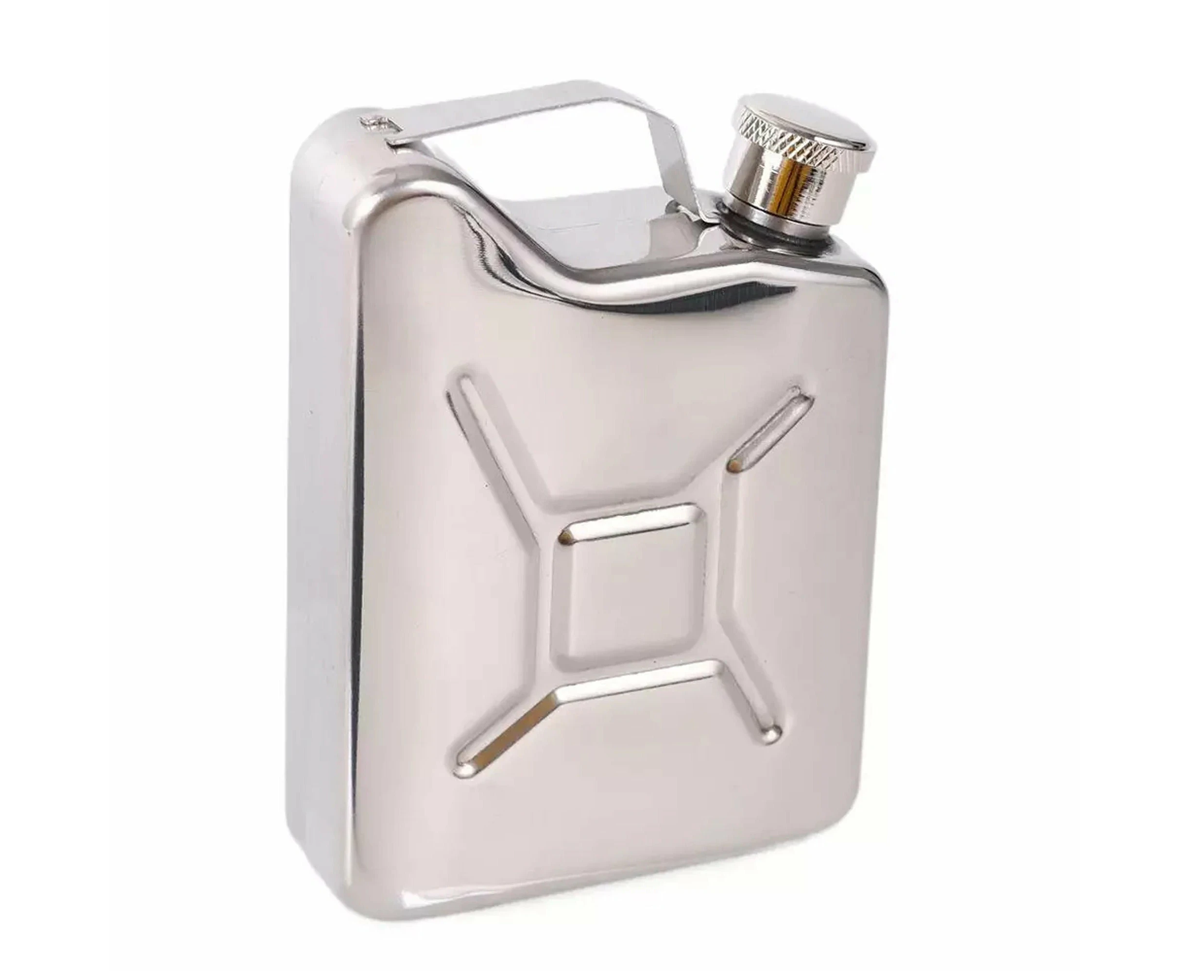 Hip Flask Stainless Steel Oil Can Wine Whiskey Liquor Alcohol Bottle Gift 5oz