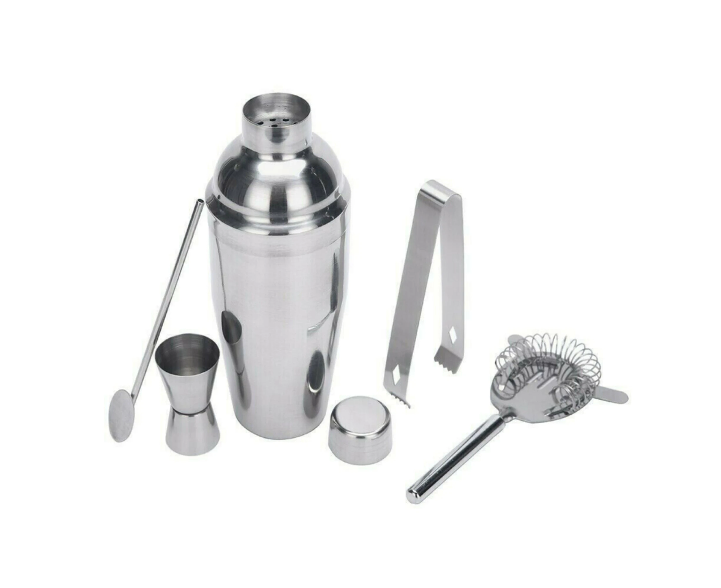 Ice Cube Tray Set Cocktail Shaker Mixer Set