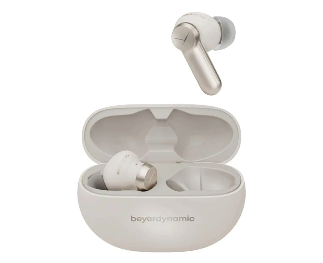 Beyerdynamic Amiron 100 Active Noise Cancellation True Wireless In-Ear Headphones - Cream