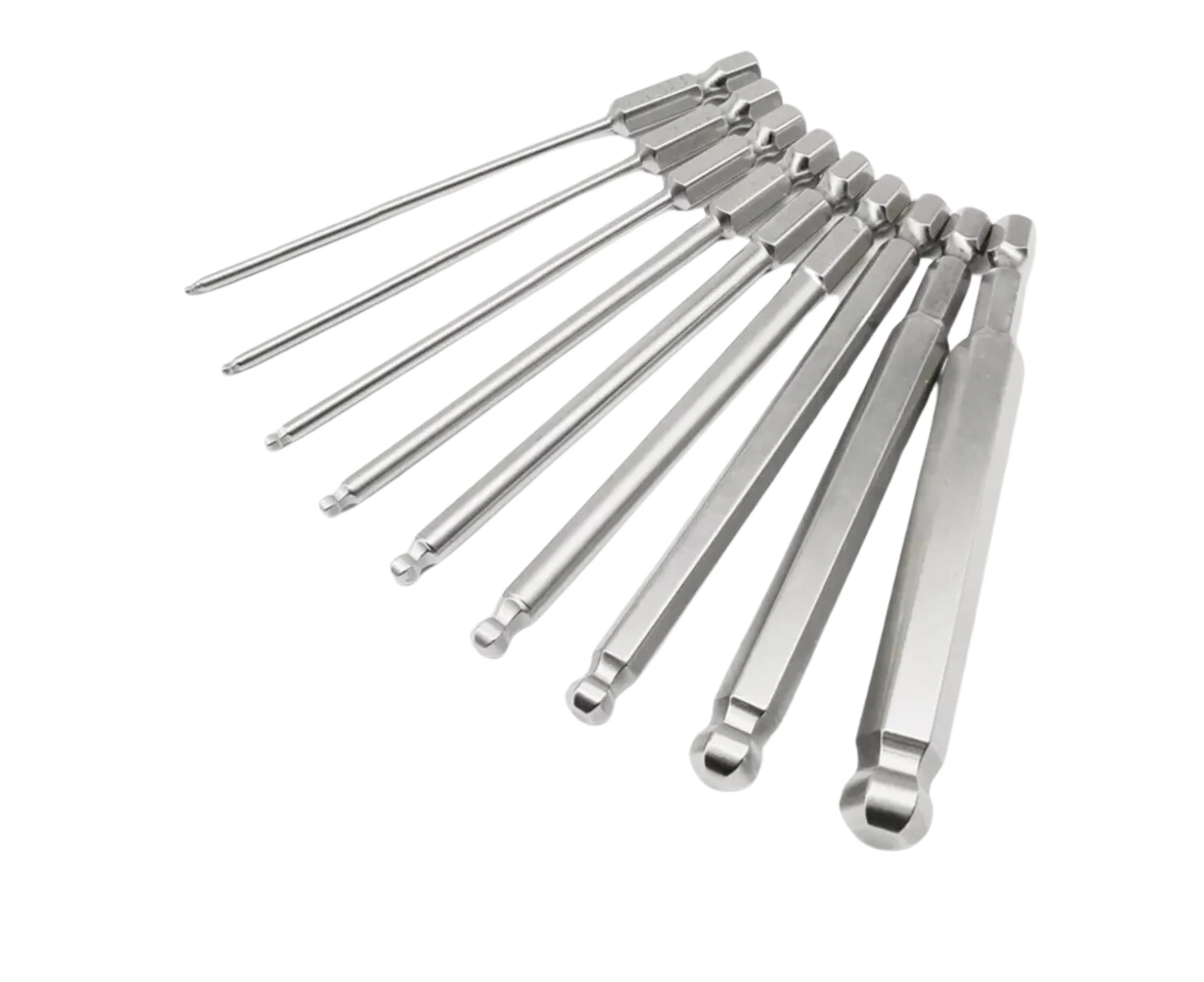 Allen Wrench Drill Bits Set Hex Shank Ball End