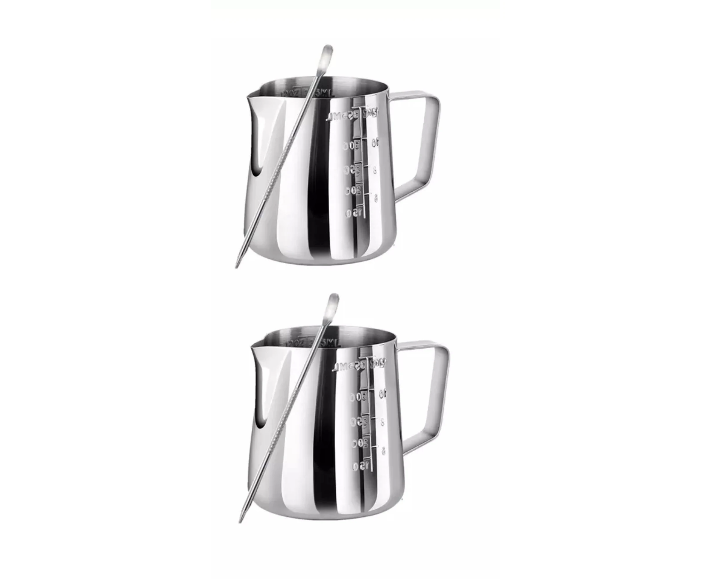 Pitcher Mug Cup Stainless Steel Milk Jug Frother