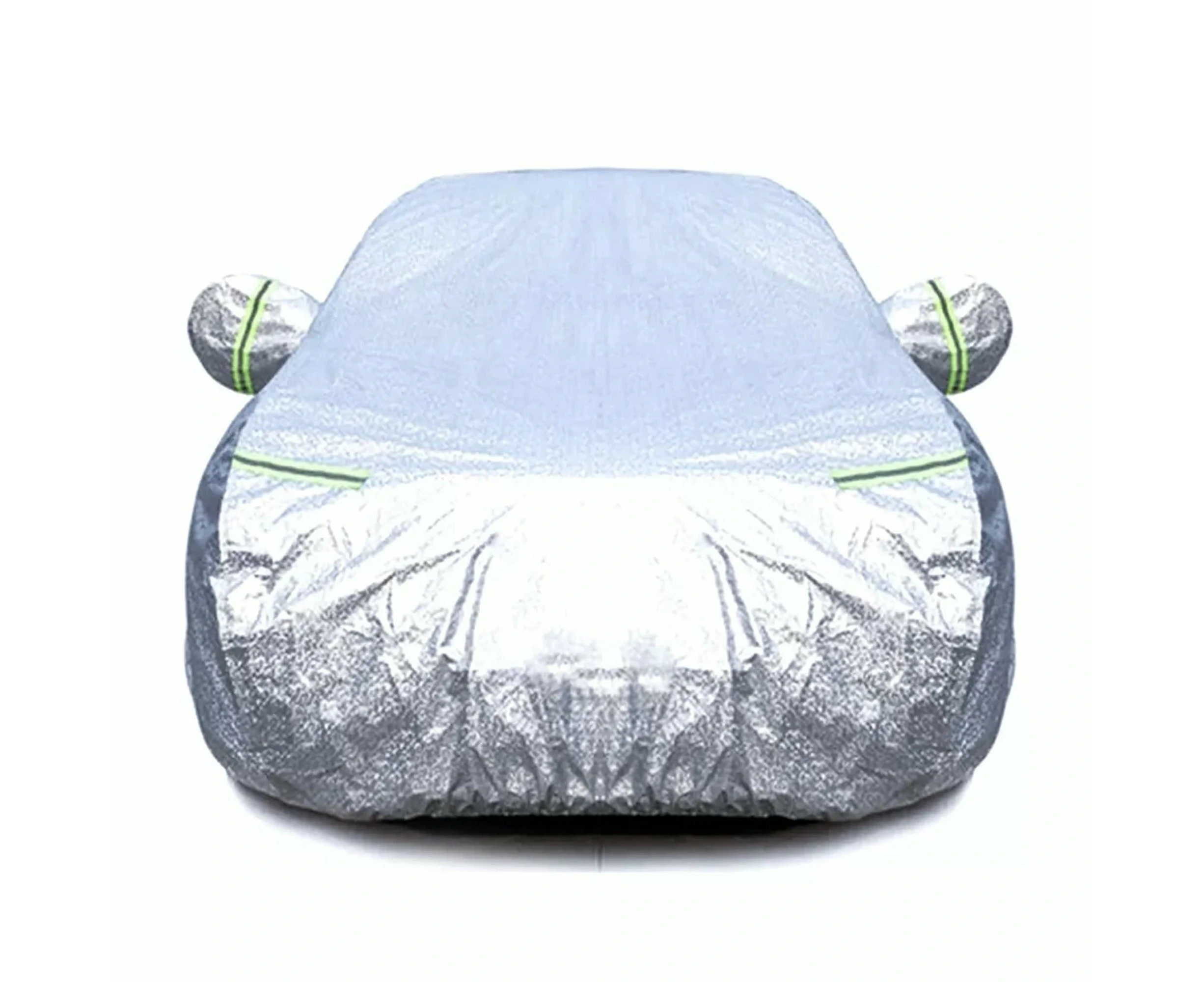 Aluminum Waterproof Outdoor Car Cover Double Thick Rain UV Resistant 6 Layer