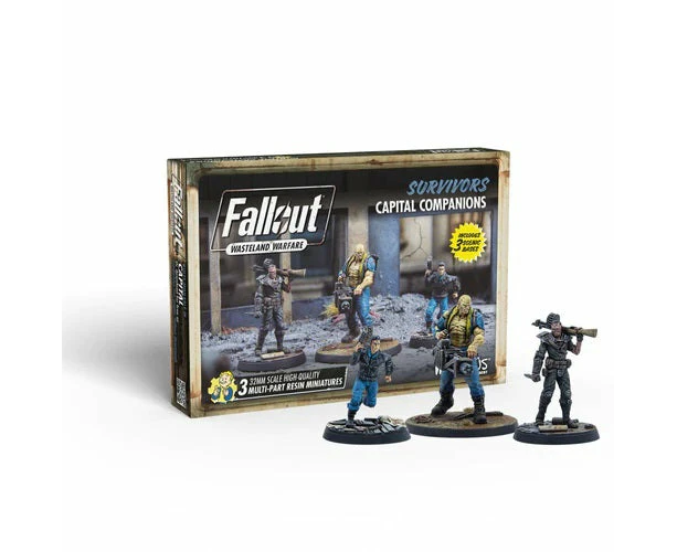 Fallout Wasteland Warfare Survivors: Capital Companions