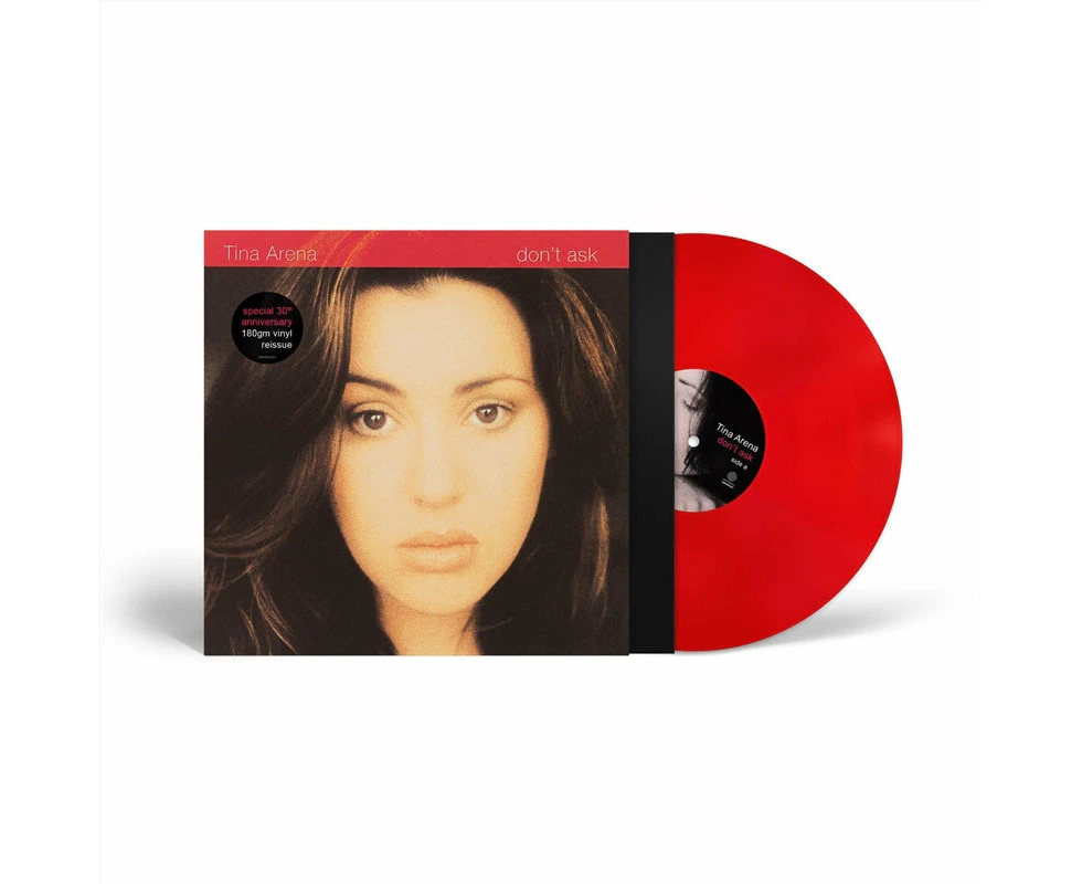 Tina Arena Don't Ask 30th Anniversary Translucent Red Vinyl