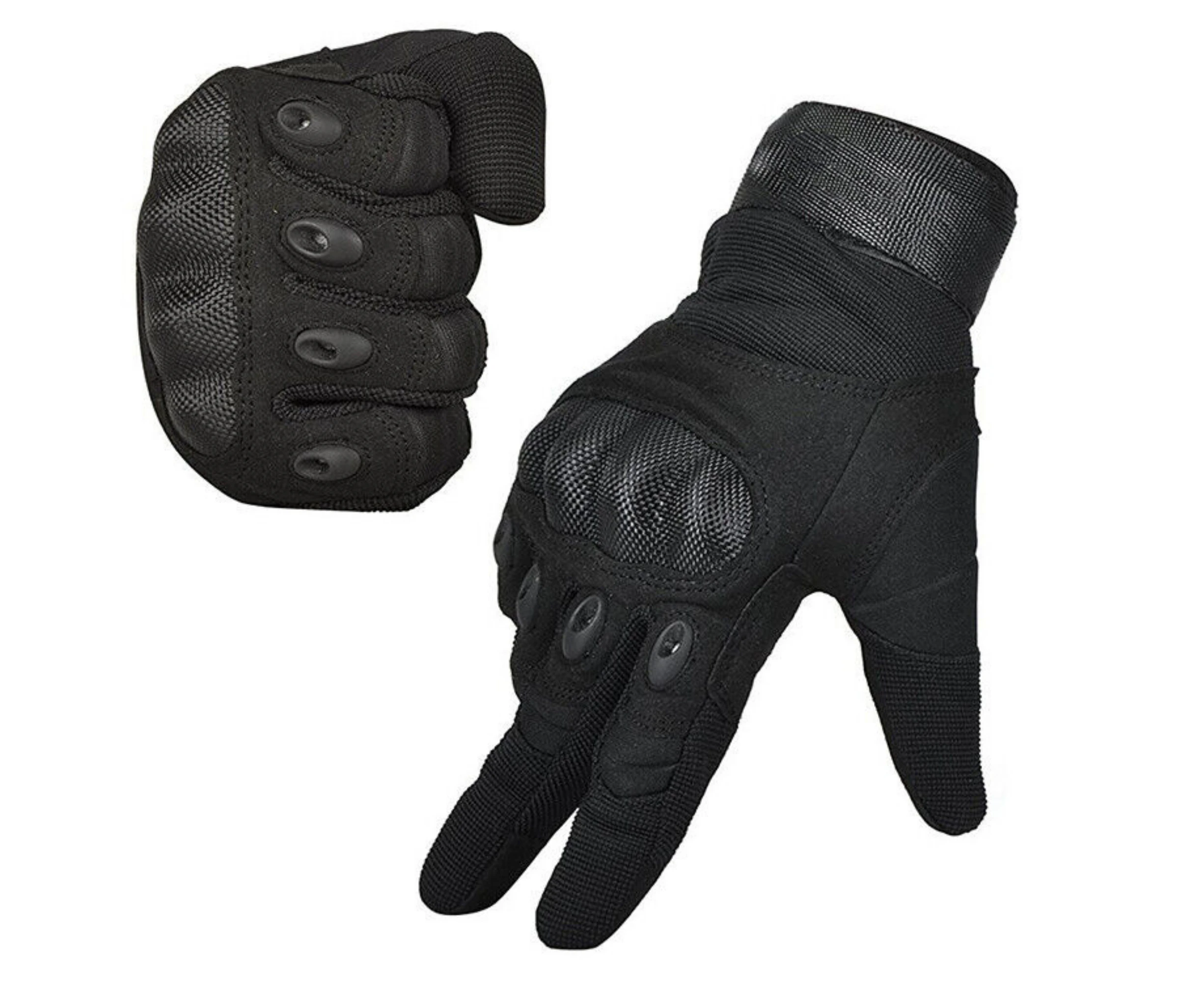 Hiking Military Motorcycle Gloves - Black 2XL