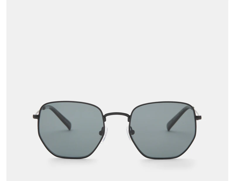 Sito Unisex Eternal Polarised Sunglasses - Matte Black/Iron Grey