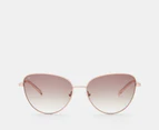 Sito Unisex Candi Sunglasses - Rose Gold/Dew/Minky