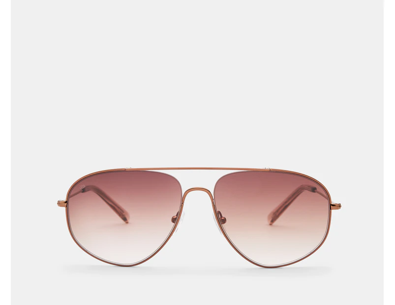 Sito Unisex Lo Pan Sunglasses - Sirocco/Rosewood