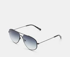 Sito Unisex Lo Pan Sunglasses - Black/Matte Black/Shadow Grey