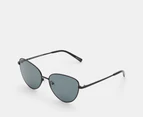 Sito Unisex Candi Polarised Sunglasses - Matte Black/Iron Grey