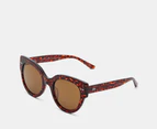 Sito Unisex Good Life Polarised Sunglasses - Cheetah/Brown