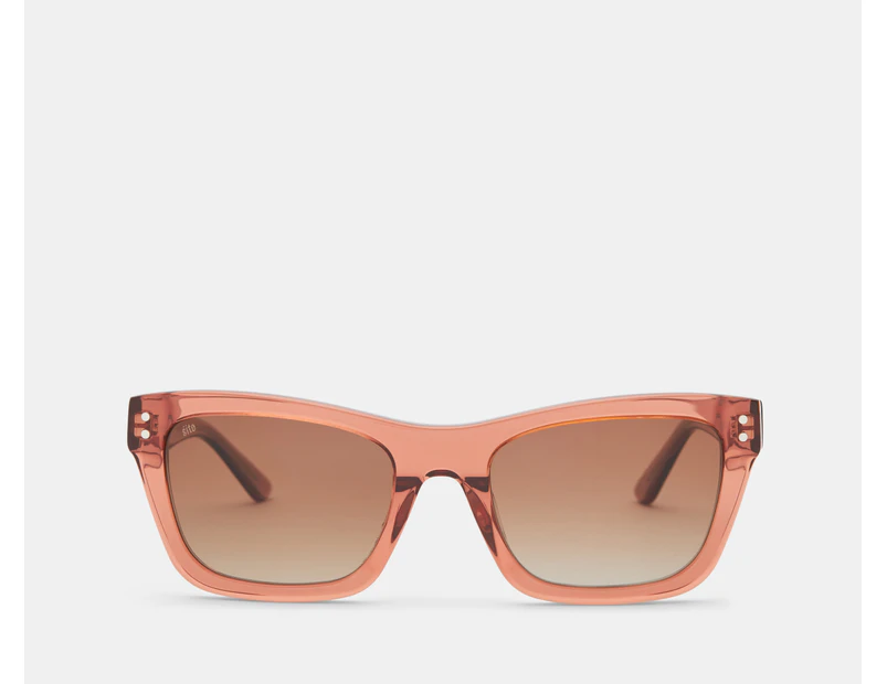 Sito Unisex Break of Dawn Polarised Sunglasses - Desert Flower/Rosewood