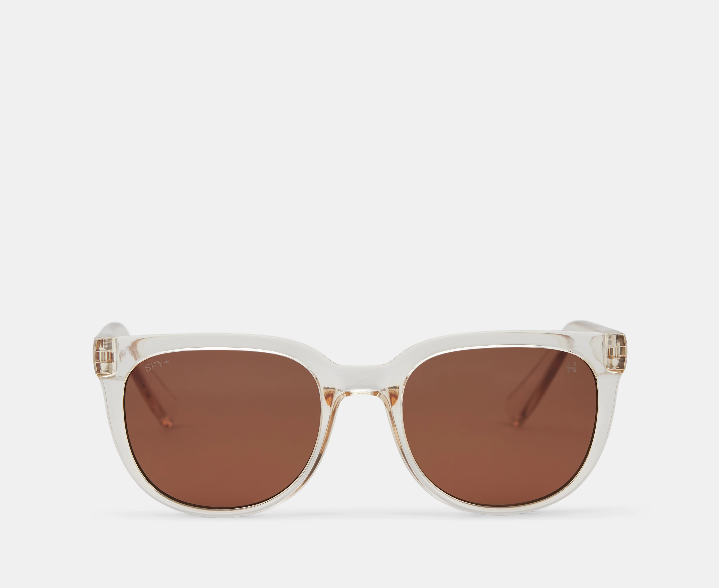 SPY+ Unisex Bewilder Sunglasses - Warm Crystal/Happy Brown