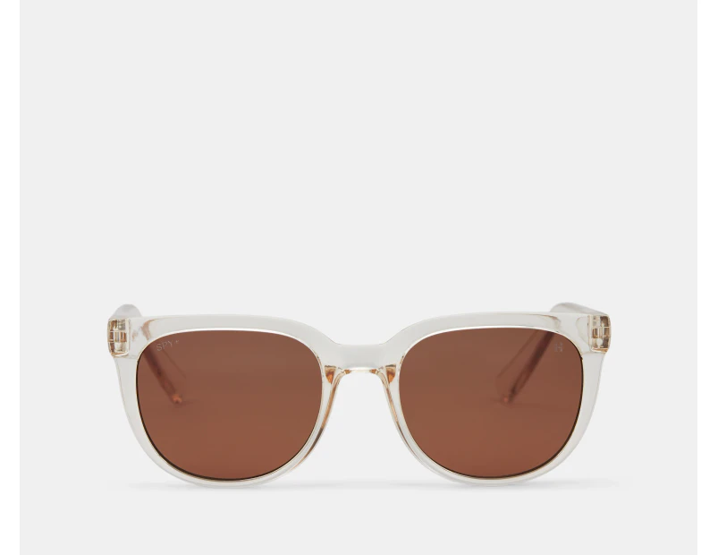 SPY+ Unisex Bewilder Sunglasses - Warm Crystal/Happy Brown