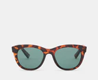 SPY+ Unisex Boundless Sunglasses - Honey Tortoise/Happy Grey Green