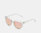 SPY+ Unisex Bewilder Sunglasses - Light Grey/Bronze Iridescent Spectra