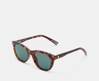 SPY+ Unisex Boundless Sunglasses - Honey Tortoise/Happy Grey Green