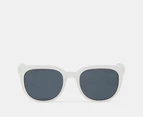 SPY+ Unisex Bewilder Sunglasses - Matte Crystal/Gray