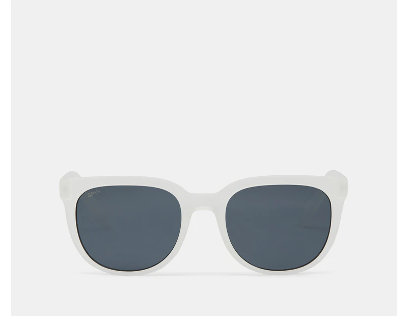 SPY+ Unisex Bewilder Sunglasses - Matte Crystal/Gray