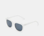 SPY+ Unisex Bewilder Sunglasses - Matte Crystal/Gray